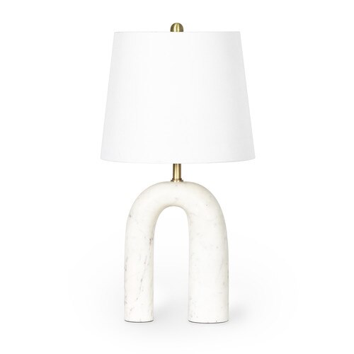 Slinkly Marble Table Lamp